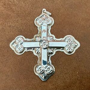 Reed & Barton 2007 Sterling Christmas Cross